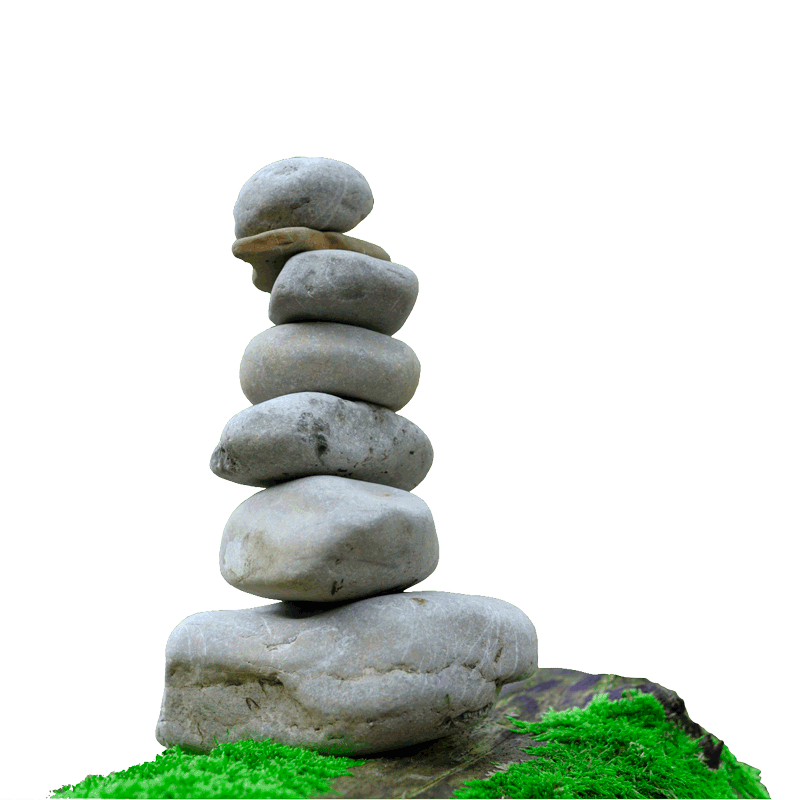 immagine pietre Zen Shiatsu